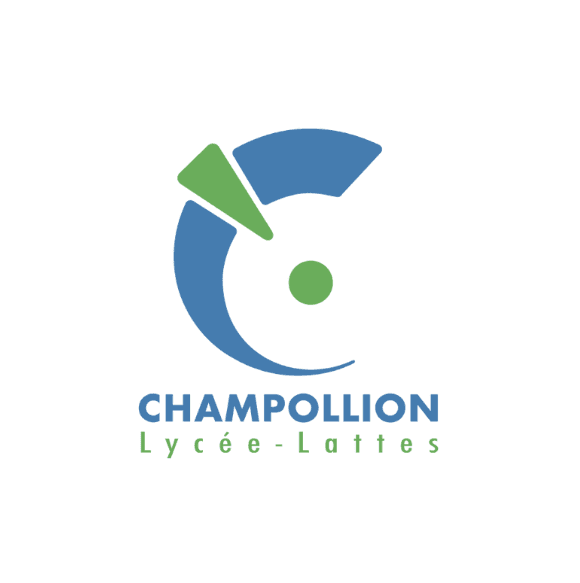 Jean François Champollion high school logo